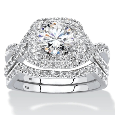 0.92ct SI1 الماس الاشتباك خواتم الزفاف جولة قص للعروس