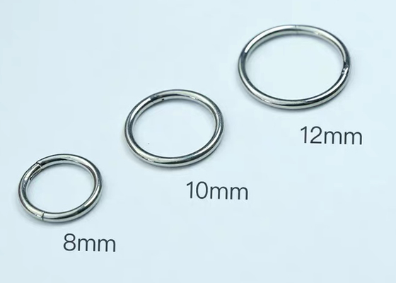 Periceing White Gold Clicker ، 14k Gold Hoop Earrings OEM ODM للذكرى السنوية